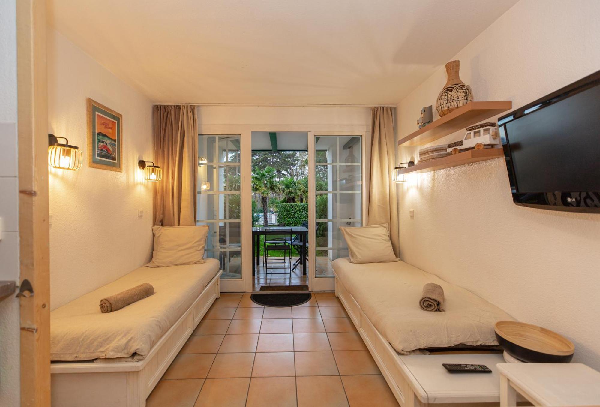 Apartamento Atlantic Selection - Domaine De Bordaberry - Terrasse & Superbe Piscine Urrugne Exterior foto